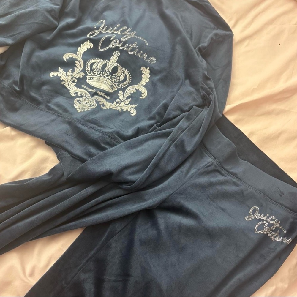 Juicy Couture Navy Blue Tracksuit Set